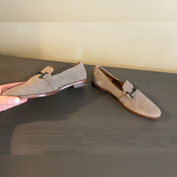 Franco Sarto Harlow Suede Horse bit Loafers - Picture 4 of 9